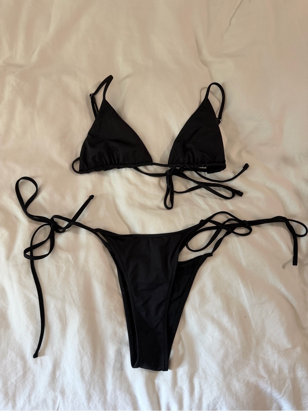 Frankie’s Bikinis black bikini
